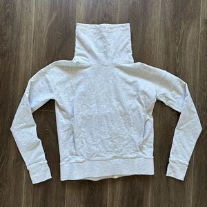 Lululemon feathered light gray turtleneck longsleeve (size 2)